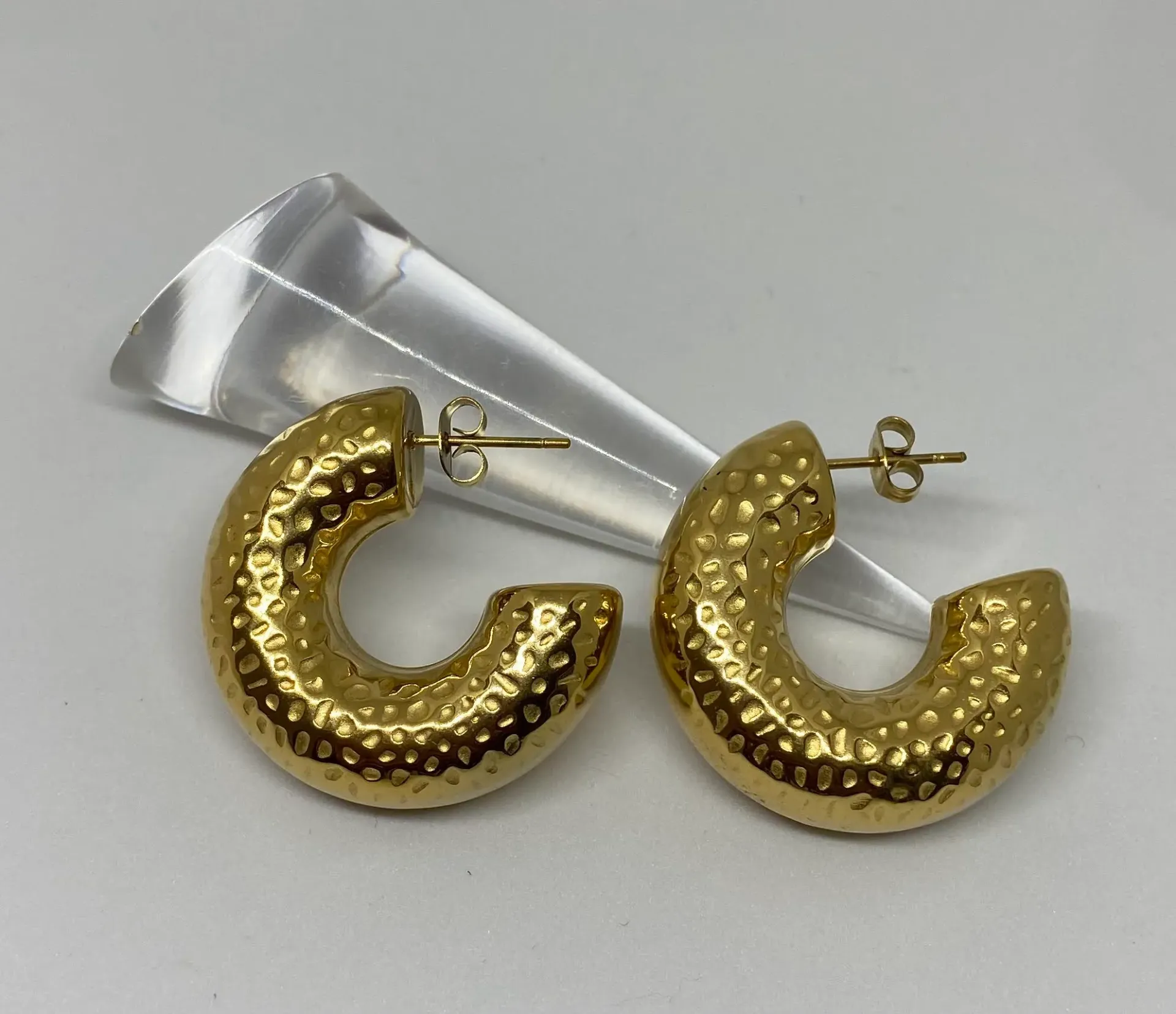 [A1030] ARGOLLA CHUNKY TEXTURA (dorado)