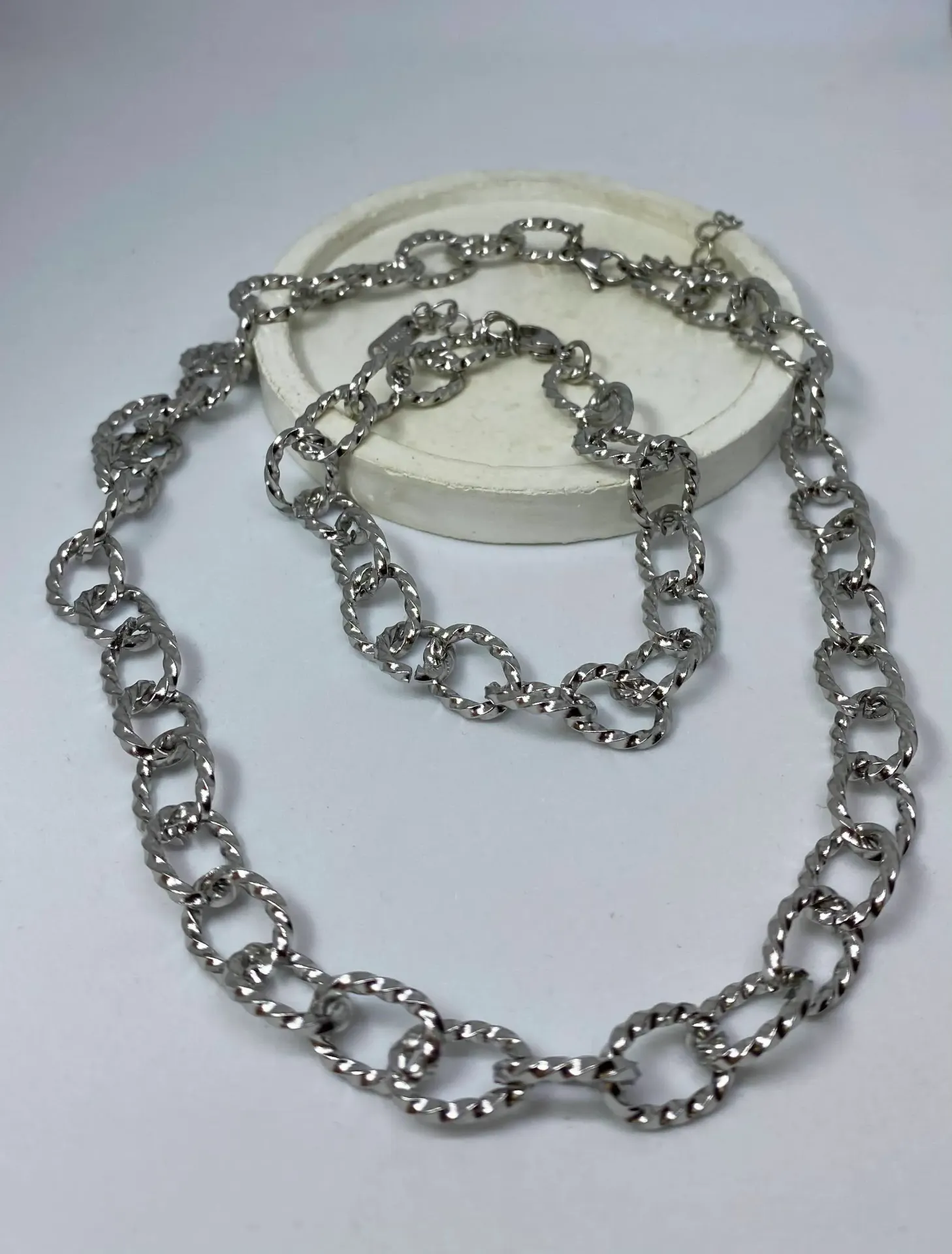 [CJ1009] CONJUNTO DORIS COLLAR Y PULSERA (dorado)